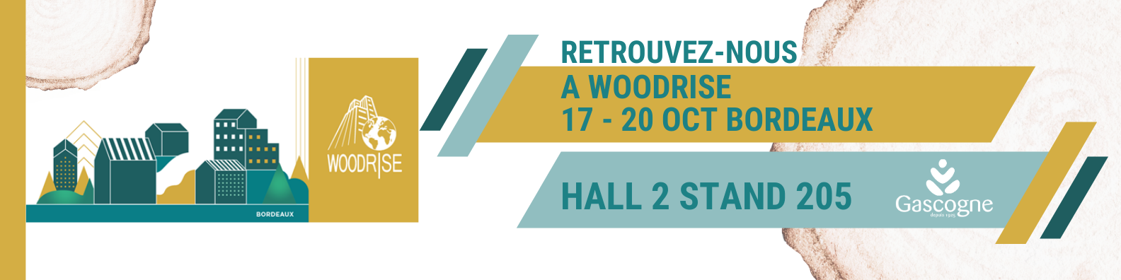 Participation à Woodrise Bordeaux du 17 au 20 octobre